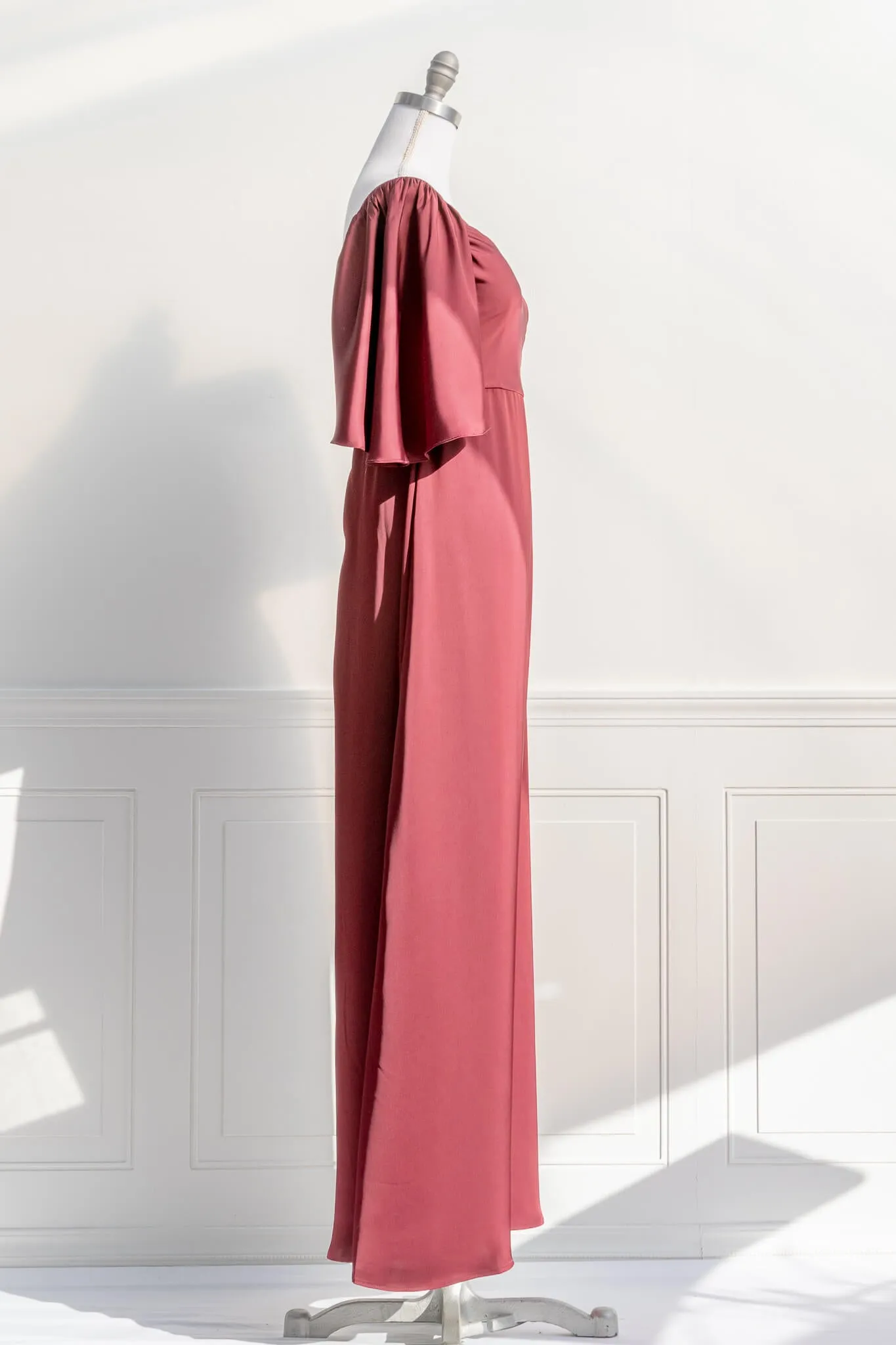 Artemis Satin Maxi Dress