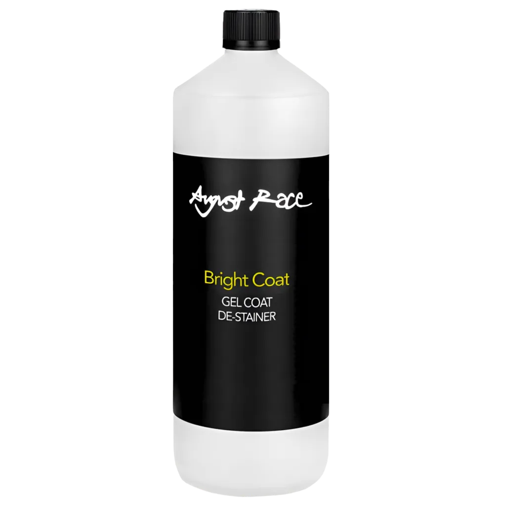 August Race Bright Coat 1 Litre - Gel Coat De-Stainer