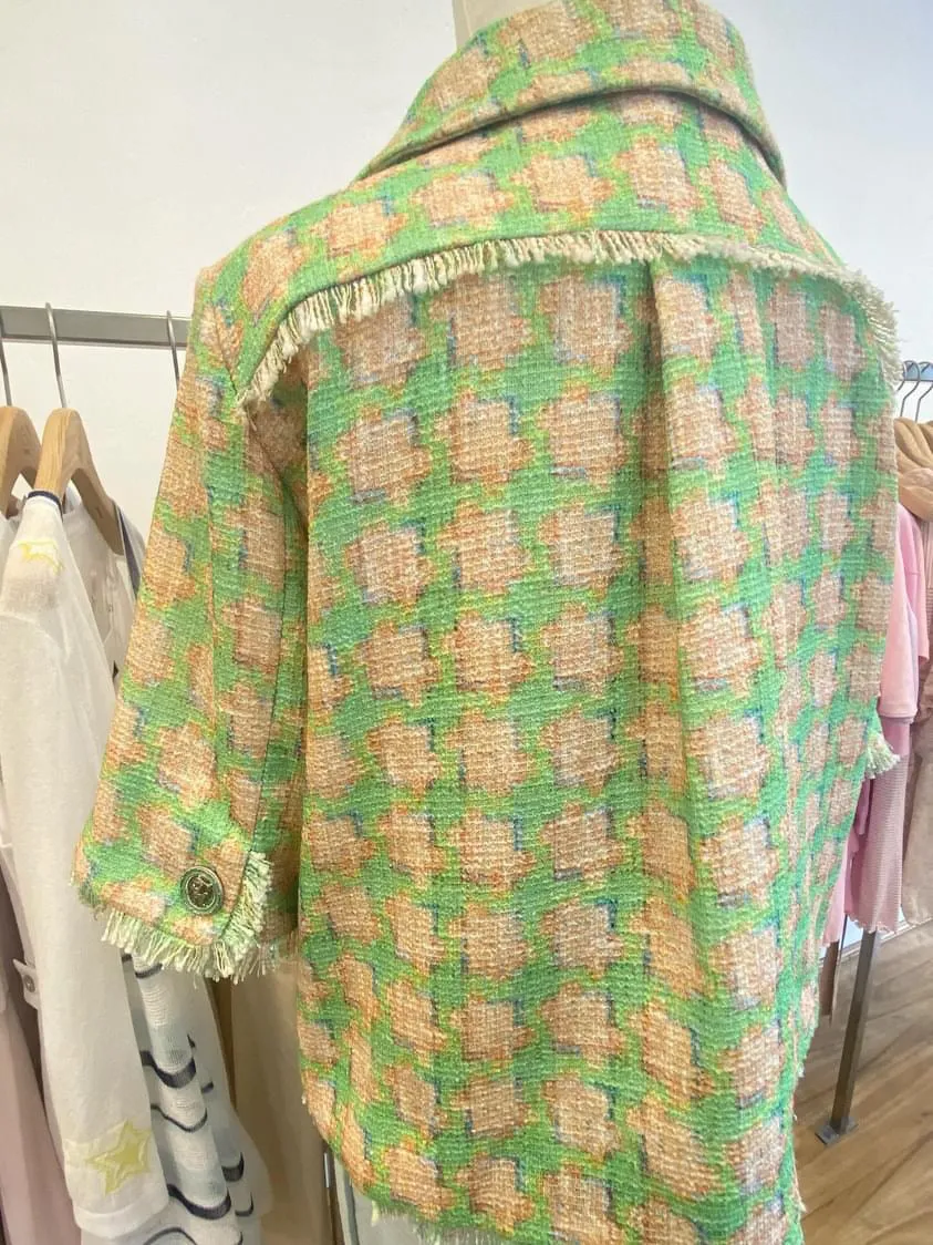 Bright unique pattern jacket