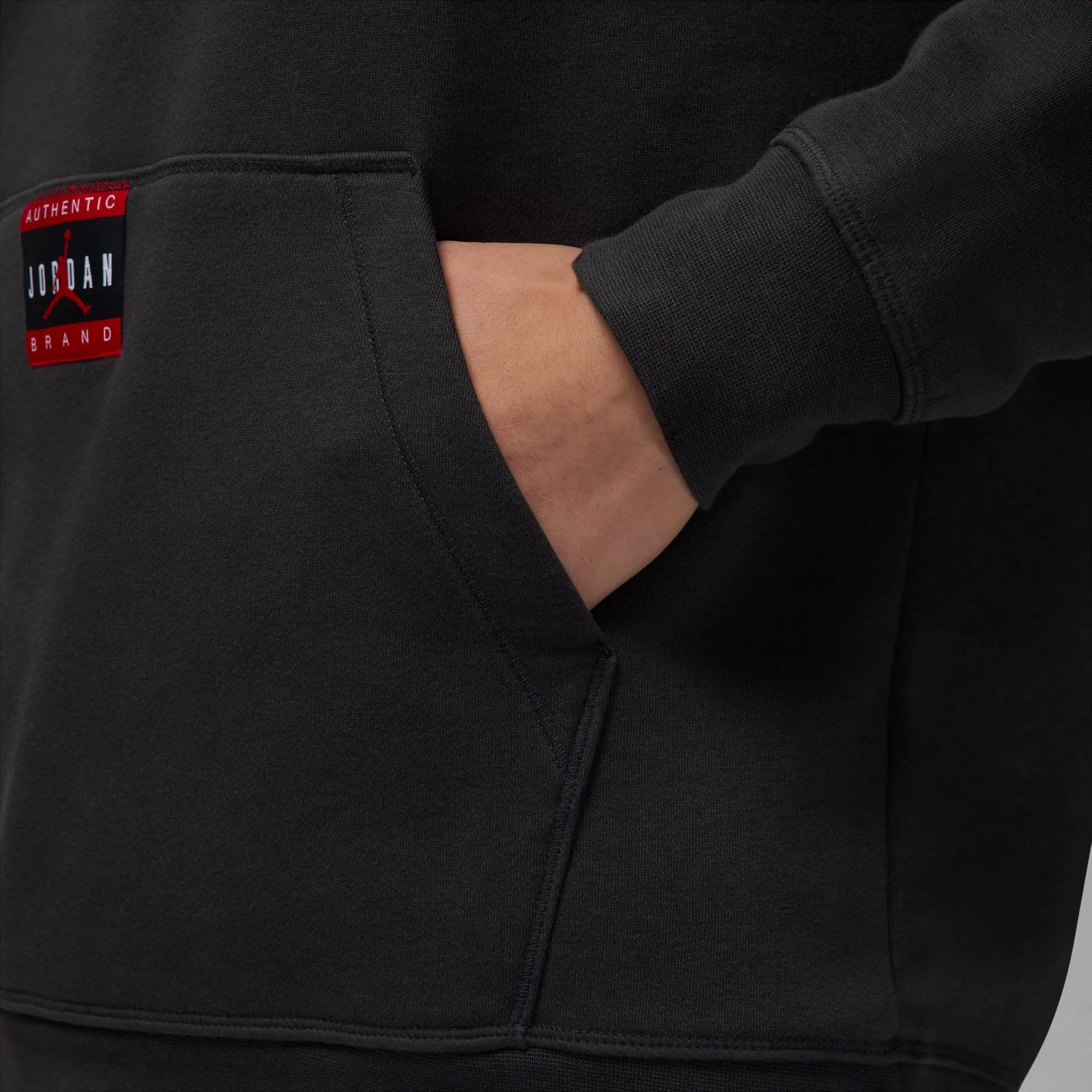 BROOKLYN PULLOVER FLEECE "OFF NOIR"