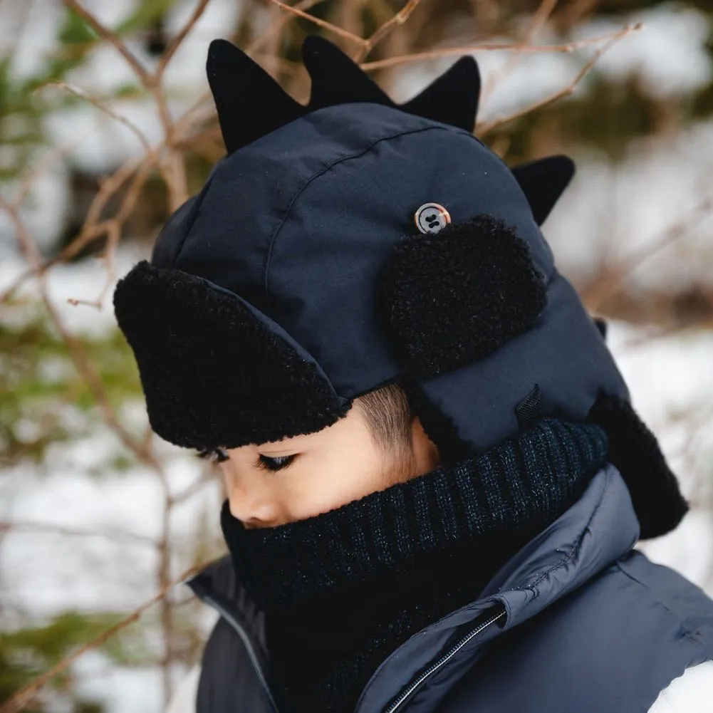 Calikids Dino Winter Aviator Hat