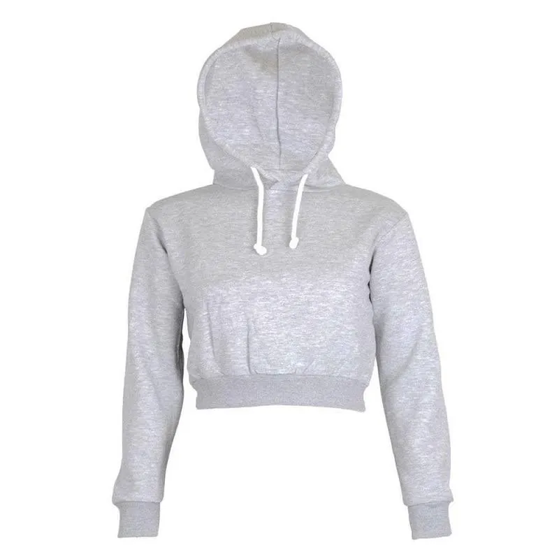 Cropped Hoodie Pullover