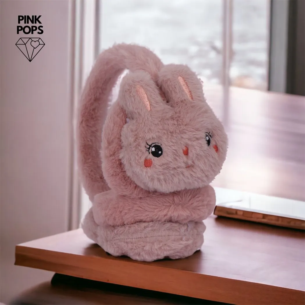 Cute Plush Bunny Earmuffs