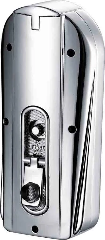 Dobrev Five Torch Cigar Lighter - Chrome and White Carbon Fiber