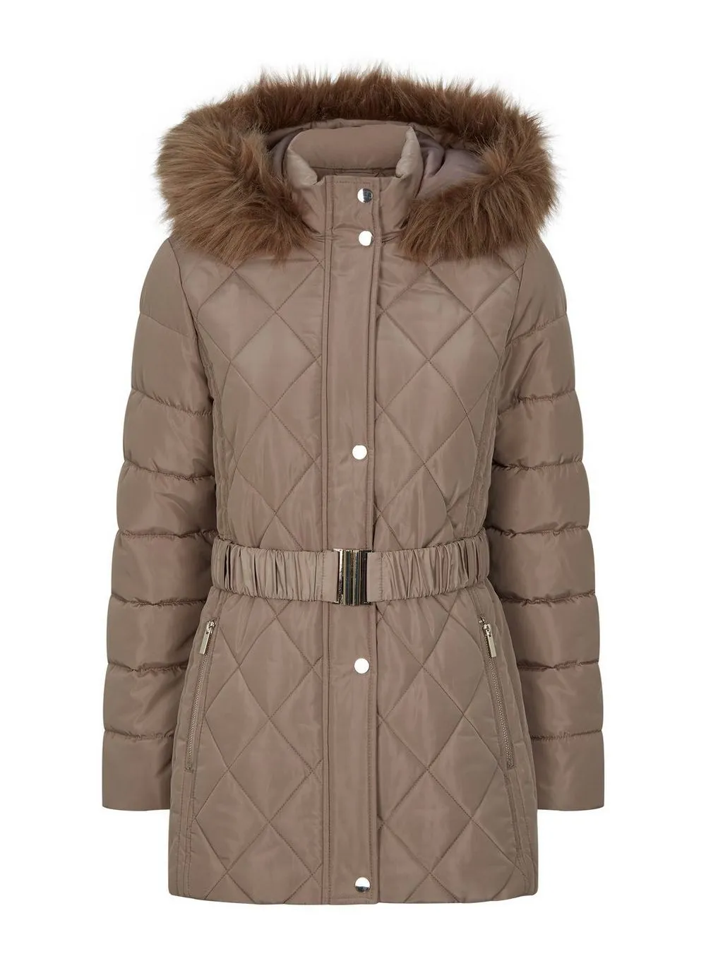 Dorothy Perkins Short Lux Padded Coat - 3 Colours