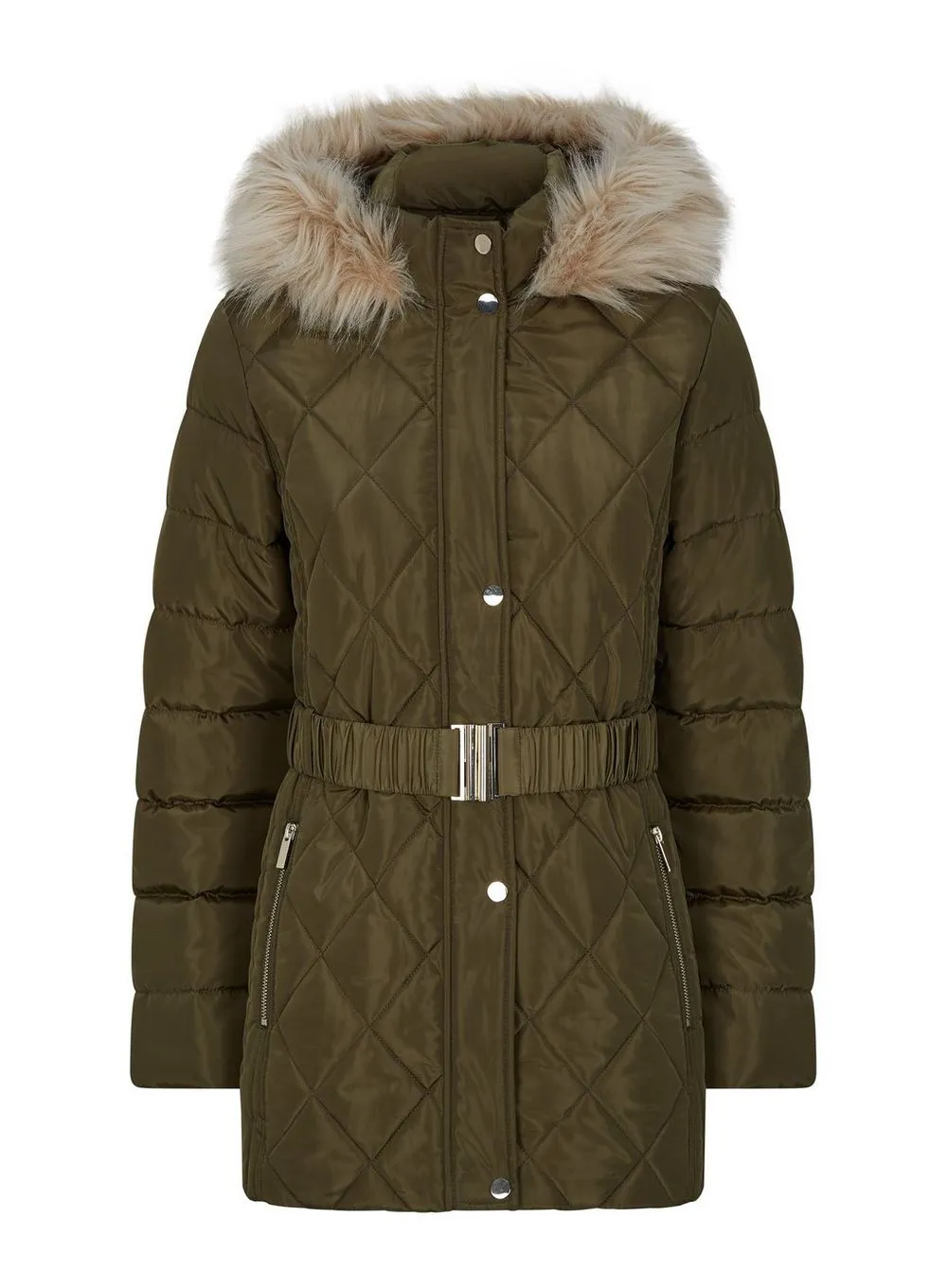 Dorothy Perkins Short Lux Padded Coat - 3 Colours