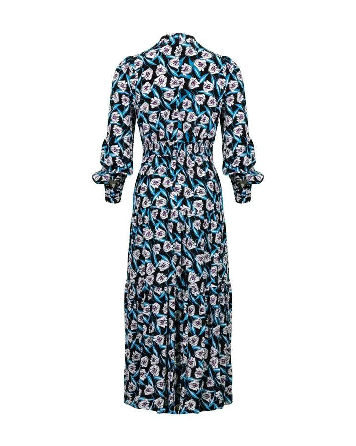 DVF Gil Floral Print Dress