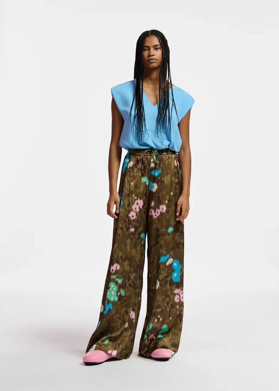 Essentiel Antwerp Fault Pant in Pine Forrest