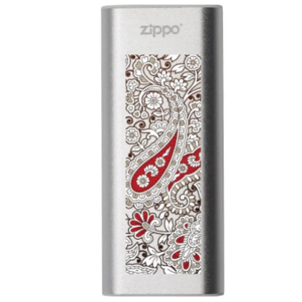 Floral Paisley: HeatBank<sup>®</sup> 3-Hour Rechargeable Hand Warmer