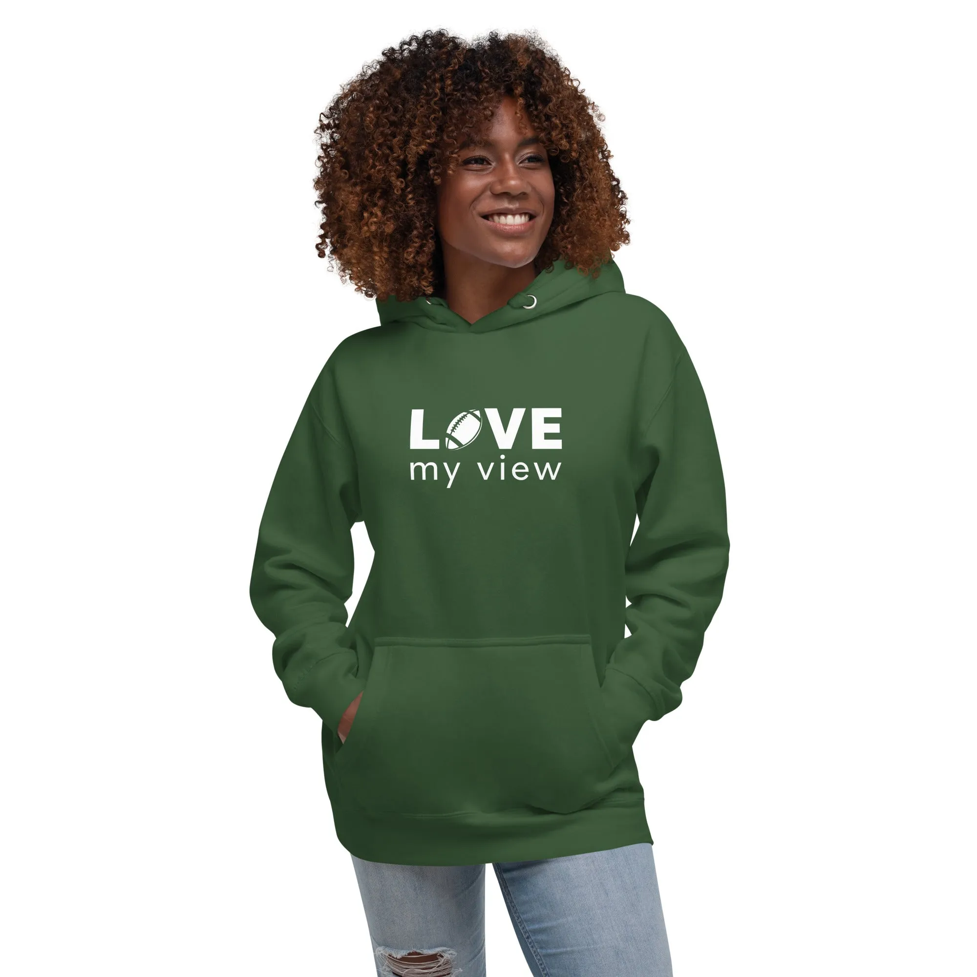 Football Hoodie (white lettering)