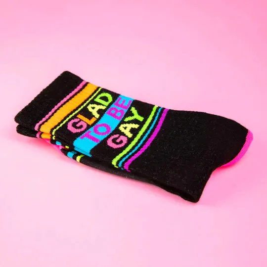 Glad To Be Gay Socks