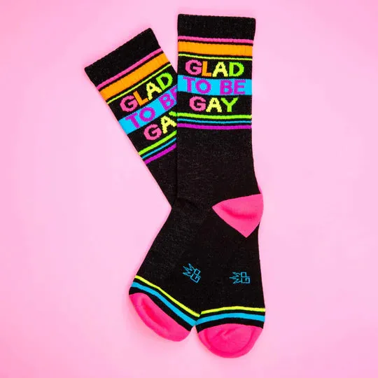 Glad To Be Gay Socks