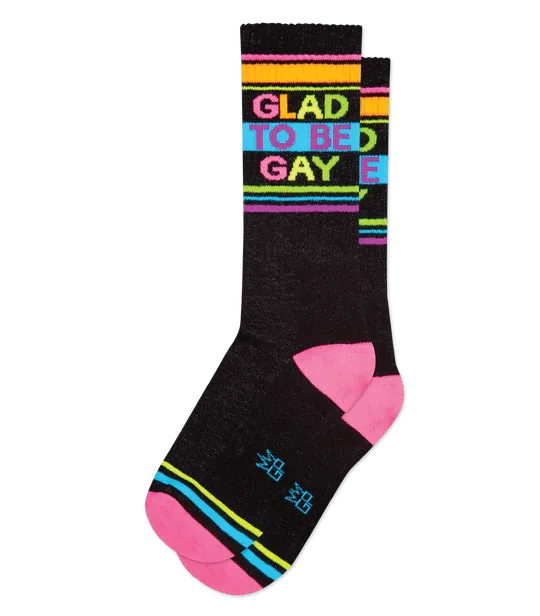 Glad To Be Gay Socks