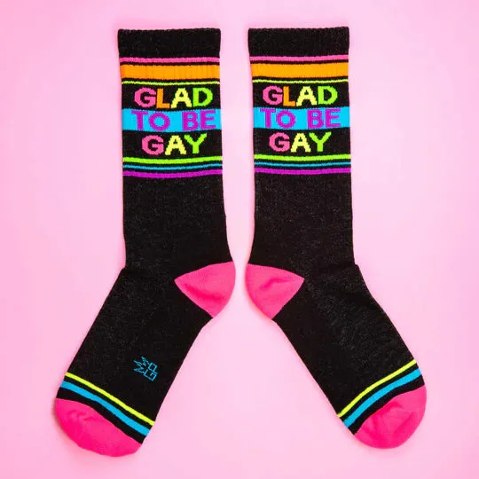 Glad To Be Gay Socks