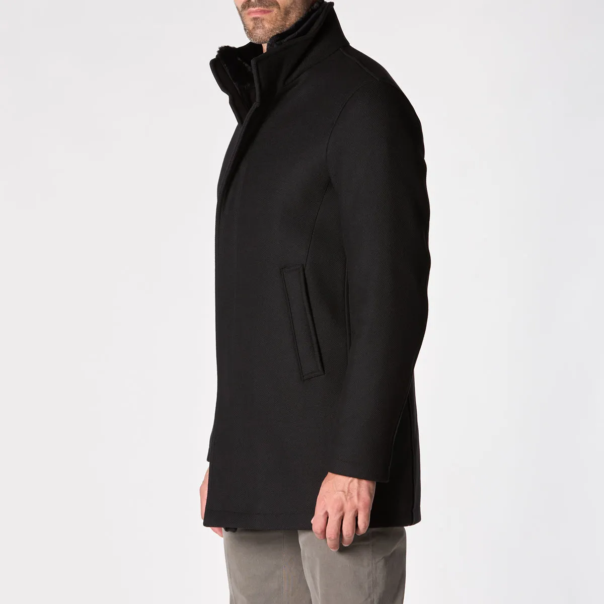 HERNO COAT CA000185U-33344 9300 BLACK