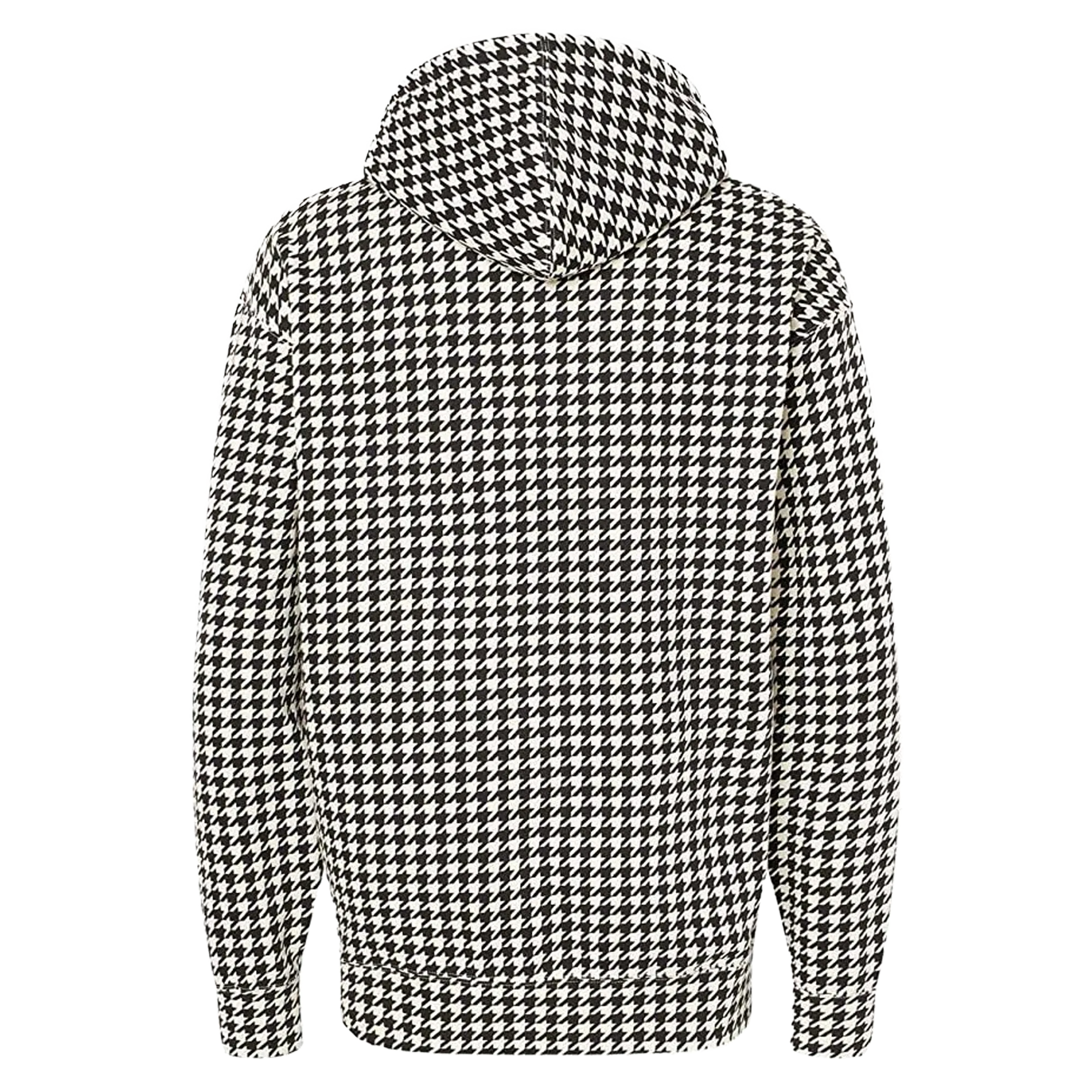 Houndstooth Pullover Hoodie – Signature Series Embroidered