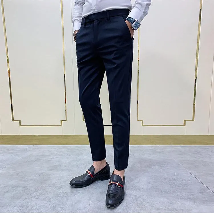 Italian Vega Royal Navy Trouser Slim Fit