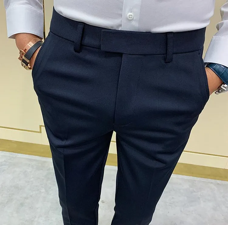 Italian Vega Royal Navy Trouser Slim Fit