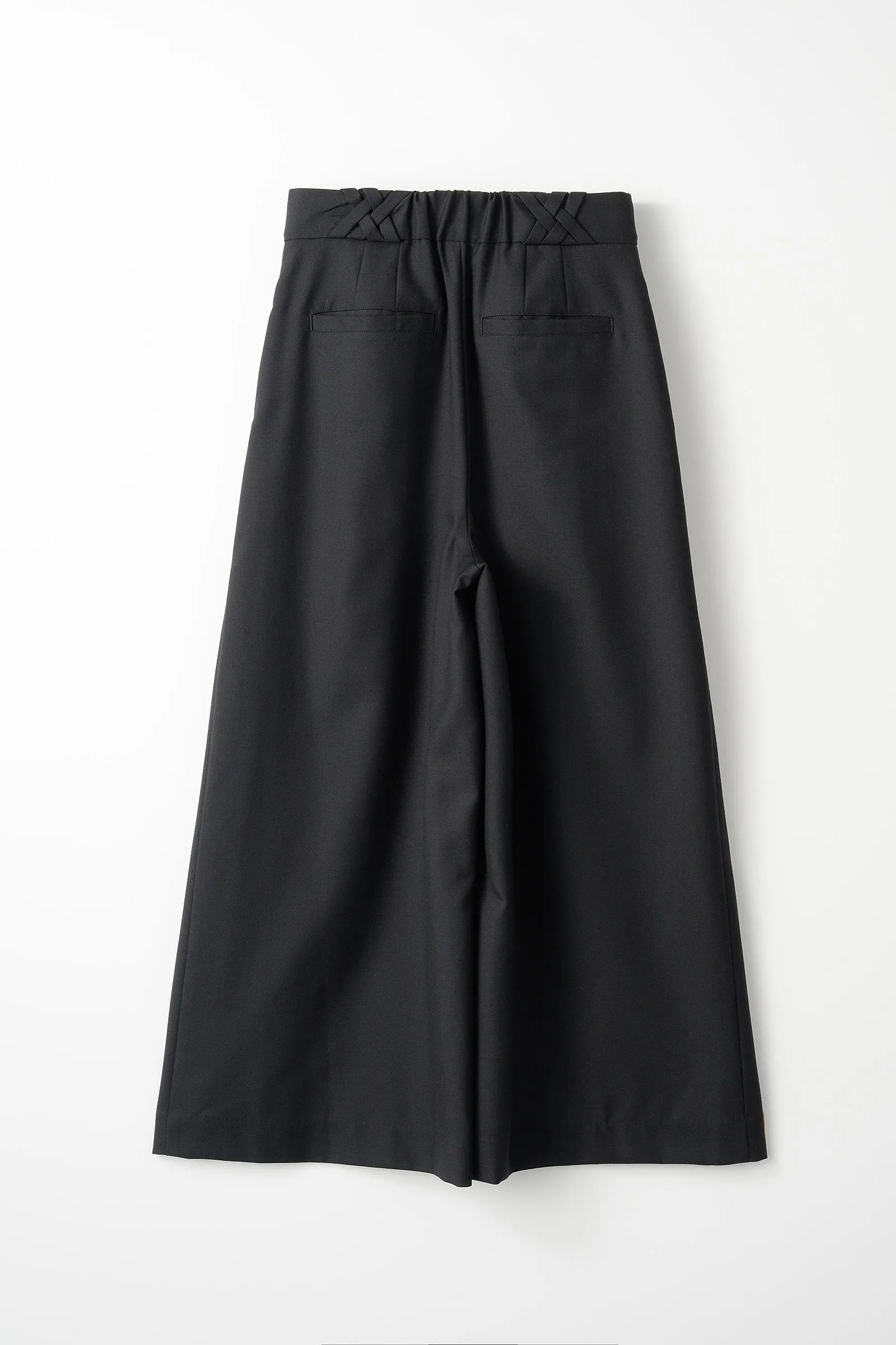 Ivy wool culottes (Black)