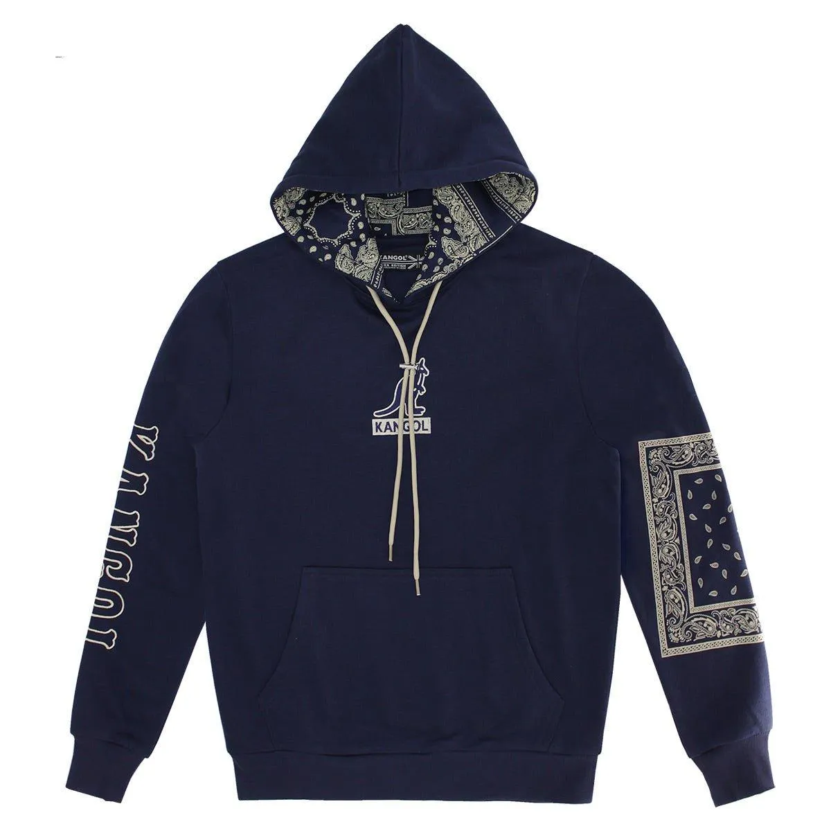 Kangol Boxed Out Paisley Hoodie - Big and Tall