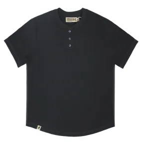 Kangol Fabricville Ottoman Short Sleeve Henley Tee