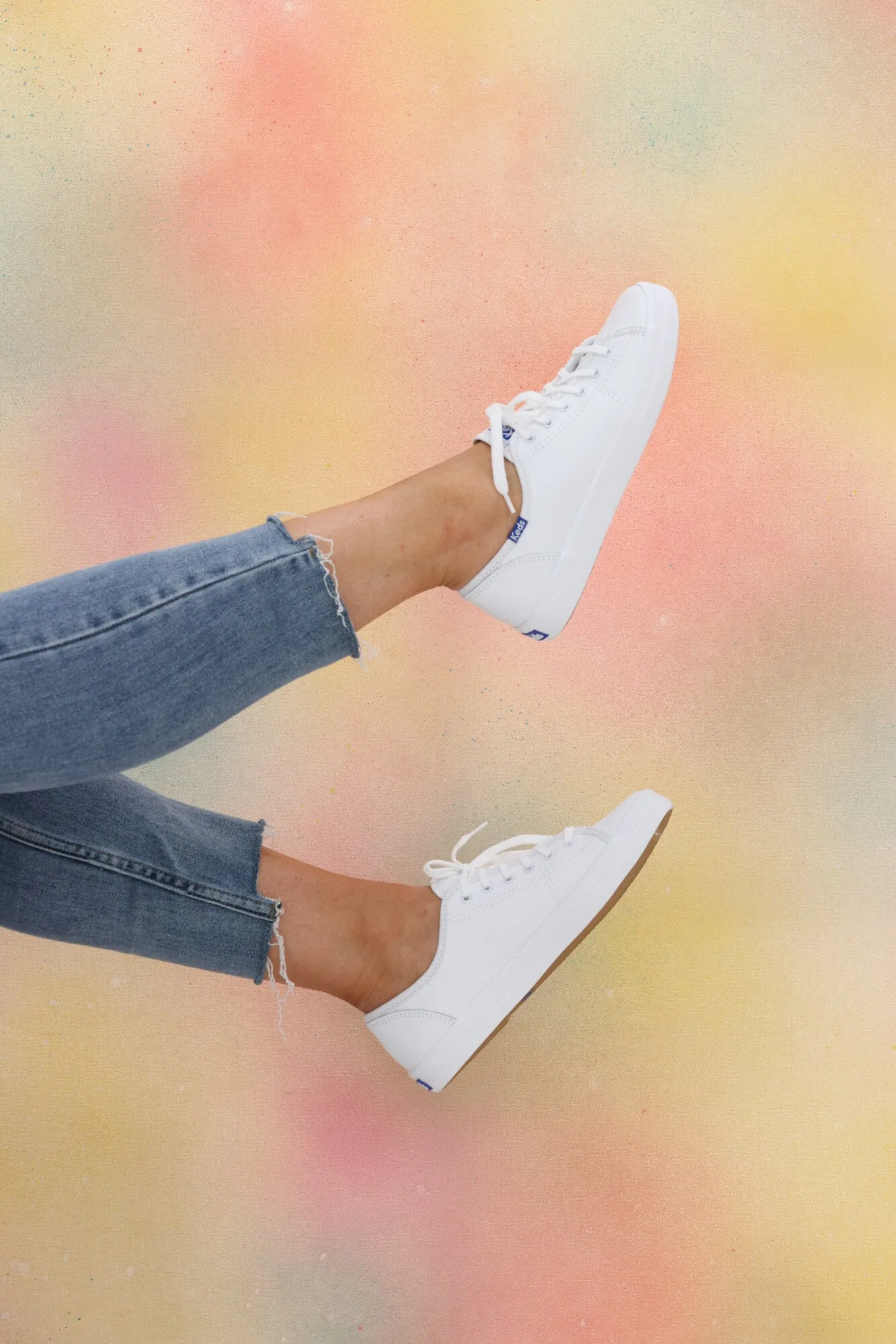 Keds Kickstart Retro Court Leather Sneaker White