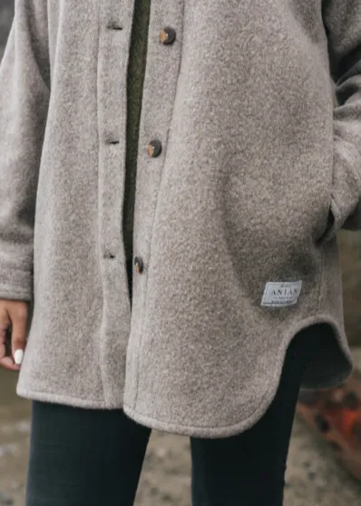 LOFT COAT grège