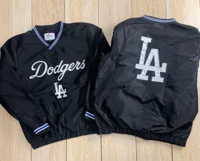 Los Angeles Dodgers Script Black Windbreaker Jacket