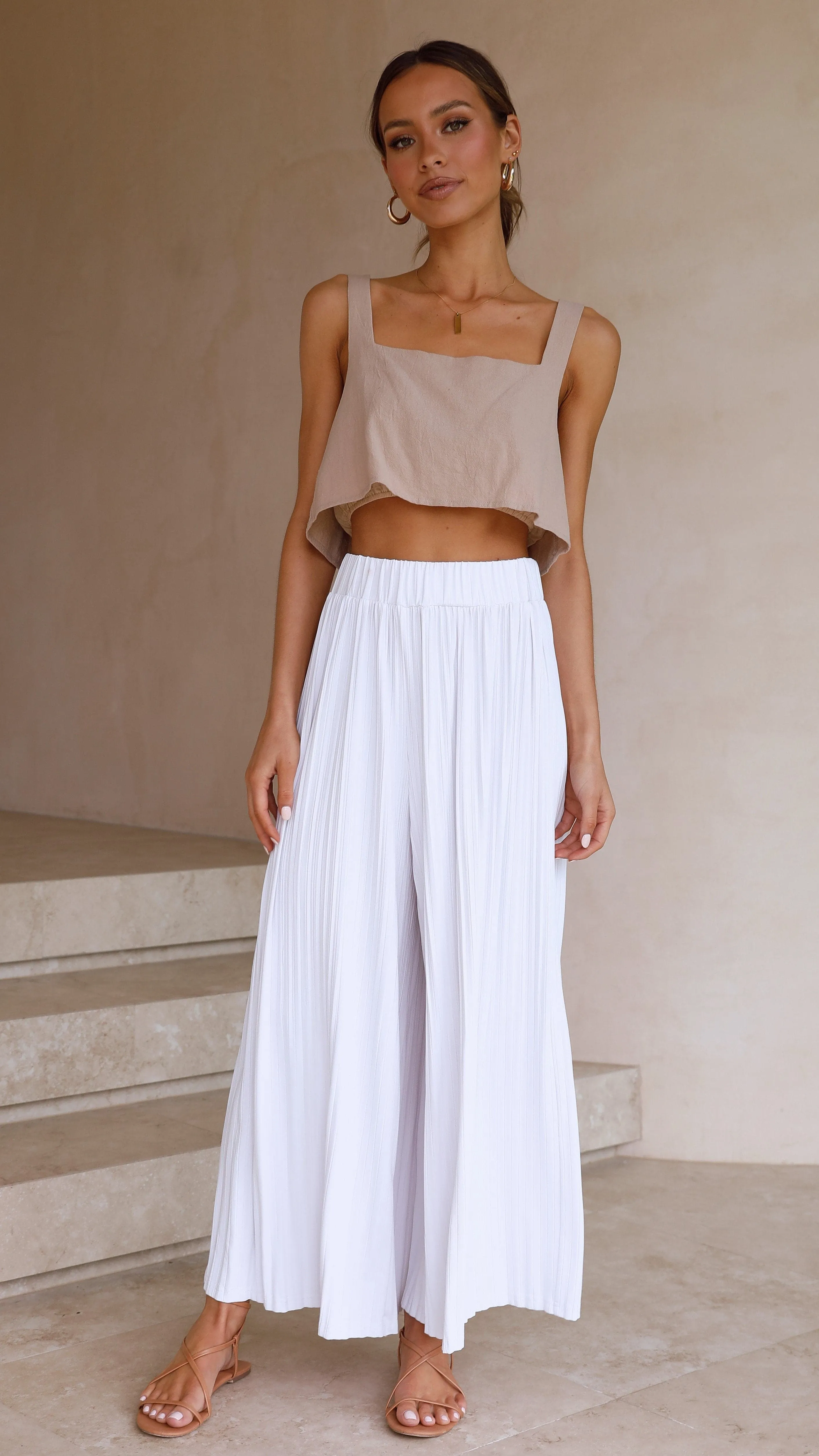 Loyal Heart Culottes - White