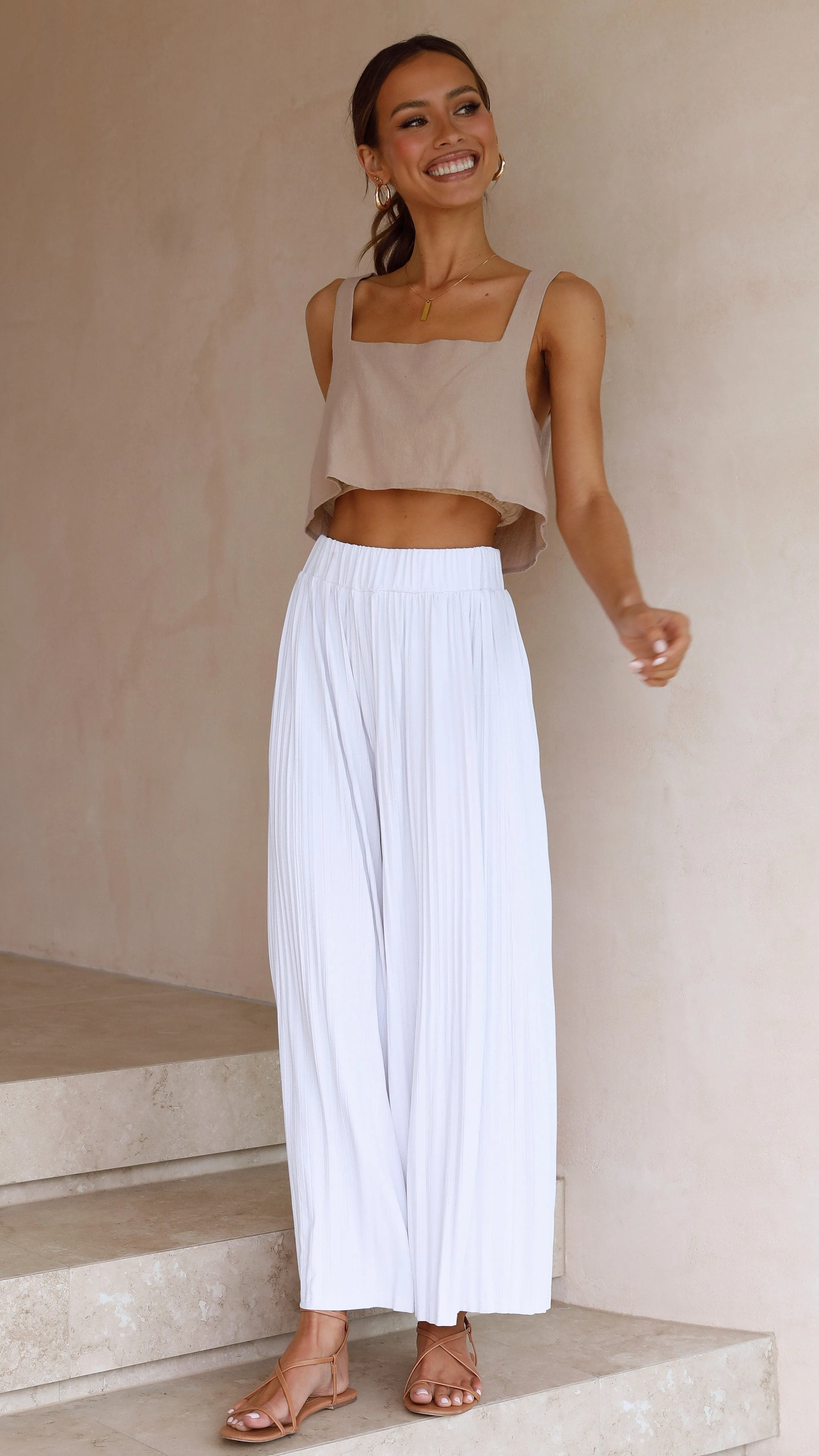 Loyal Heart Culottes - White