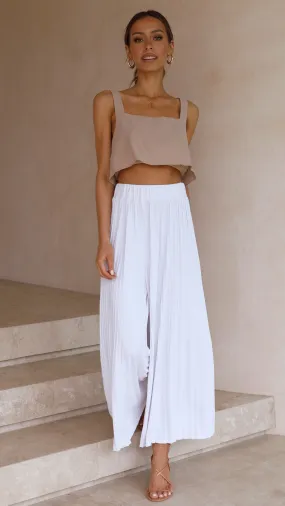 Loyal Heart Culottes - White