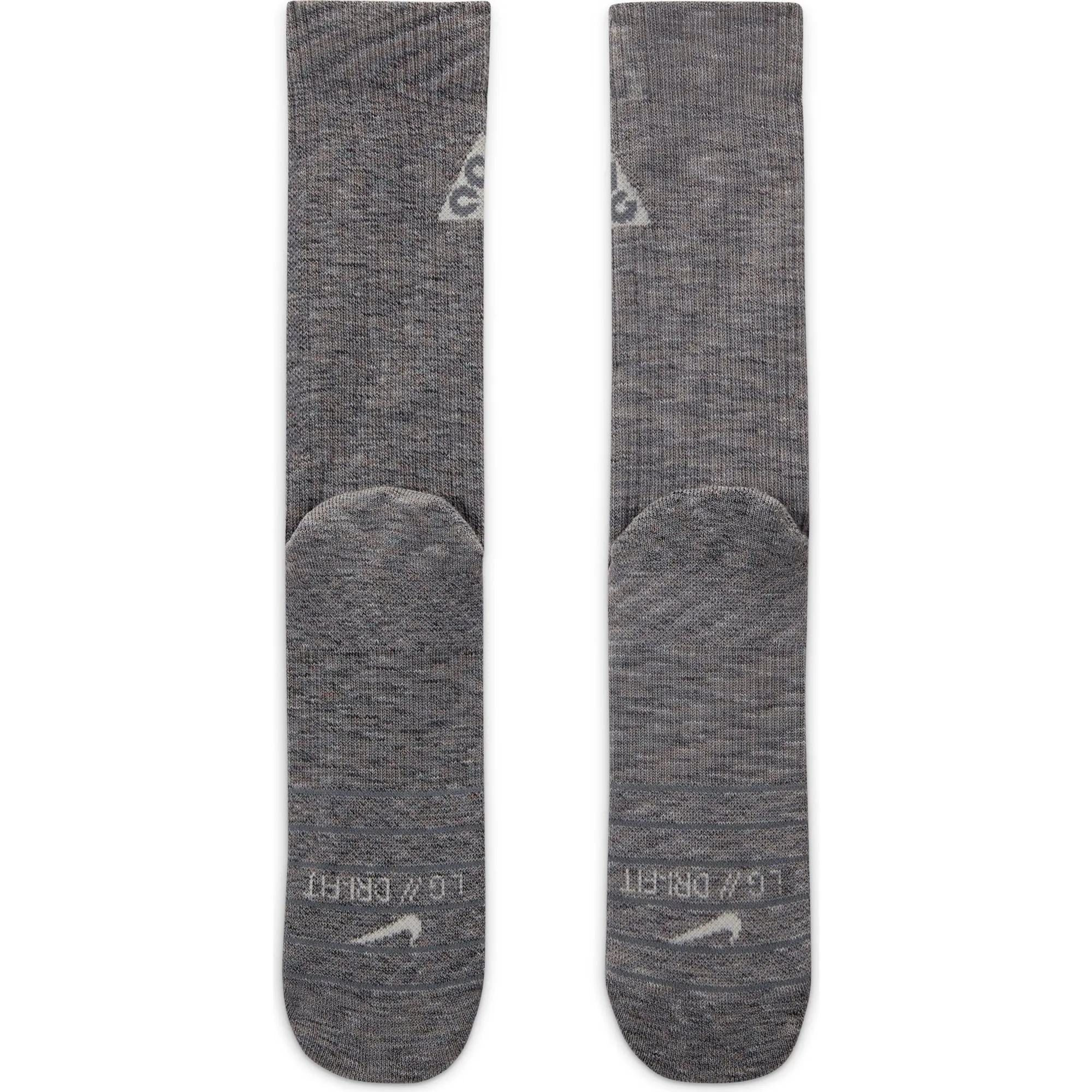 Nike ACG Kelley Ridge 2.0 Crew Socks (Cool Grey/Light Bone)