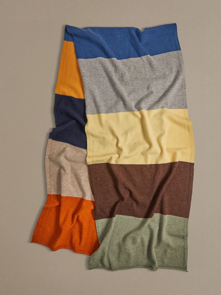 Oversized Scarf | Multi Stripe