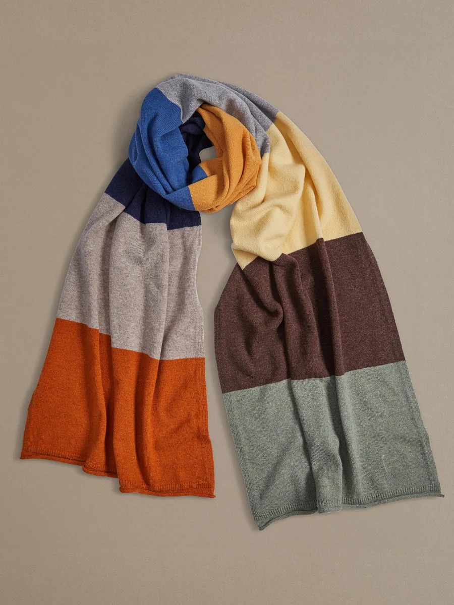 Oversized Scarf | Multi Stripe