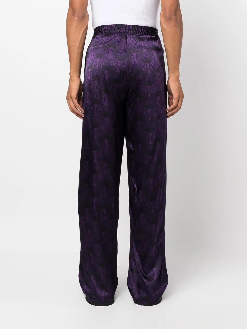 OZWALD BOATENG Trousers Purple