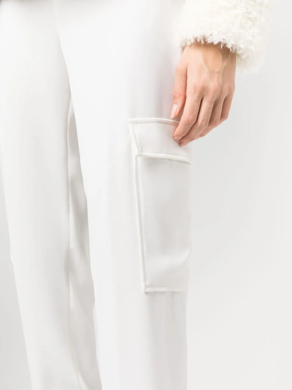 Parosh Trousers White