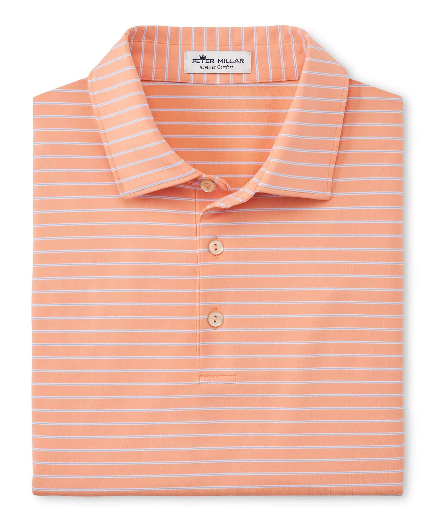 Peter Millar Drum Stripe Performance Polo Shirt