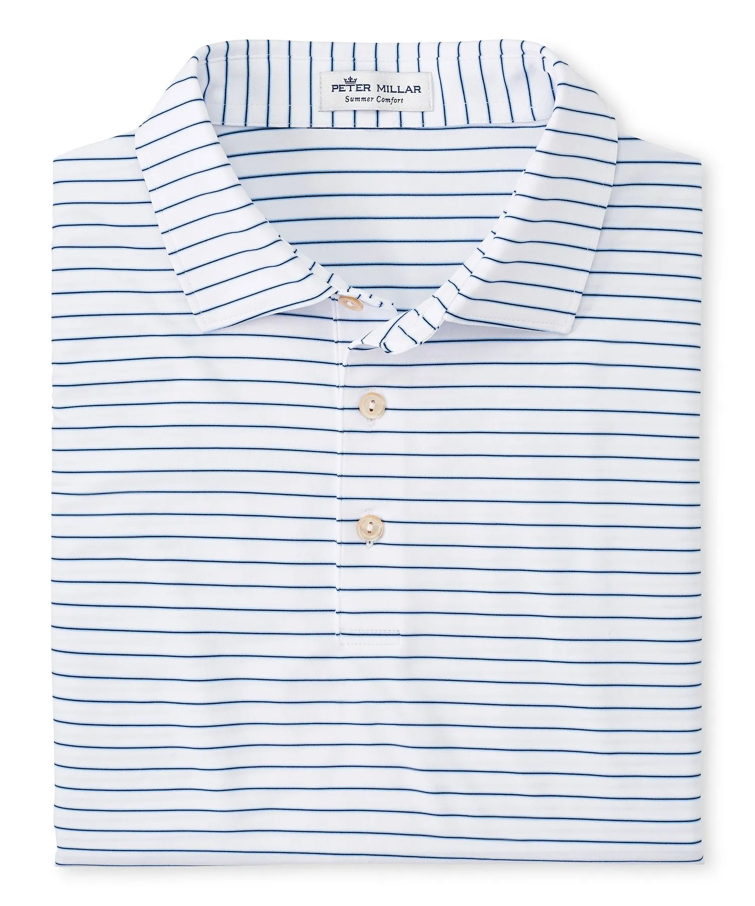 Peter Millar Drum Stripe Performance Polo Shirt