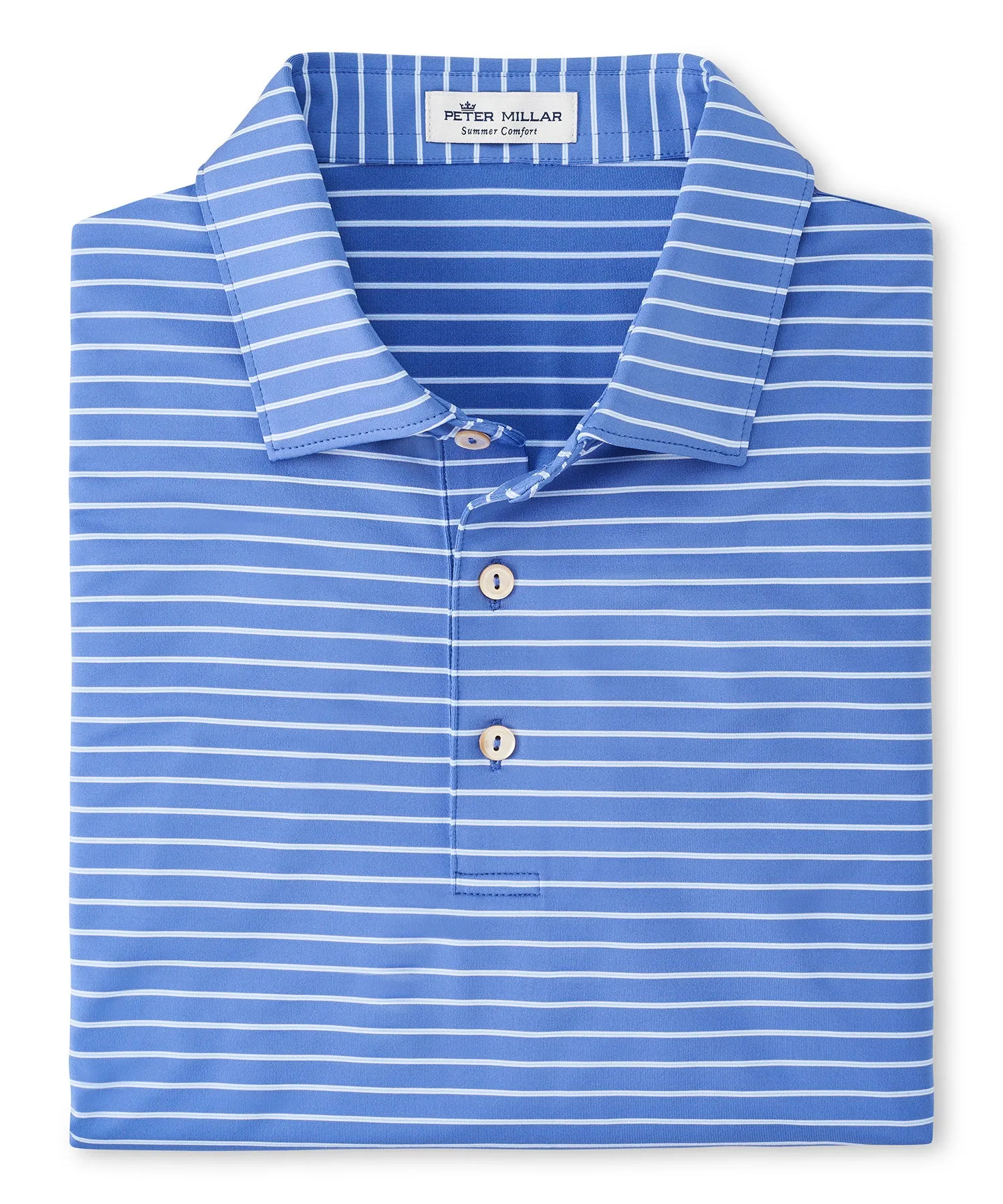 Peter Millar Drum Stripe Performance Polo Shirt