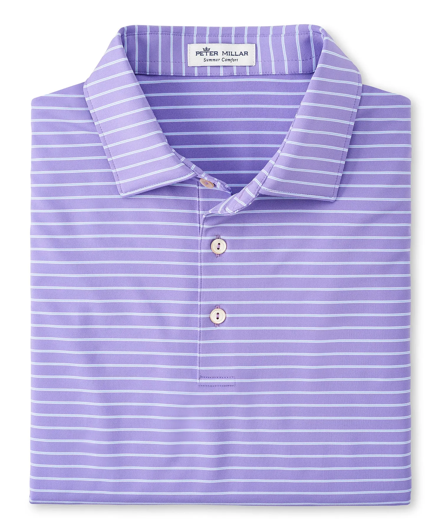 Peter Millar Drum Stripe Performance Polo Shirt