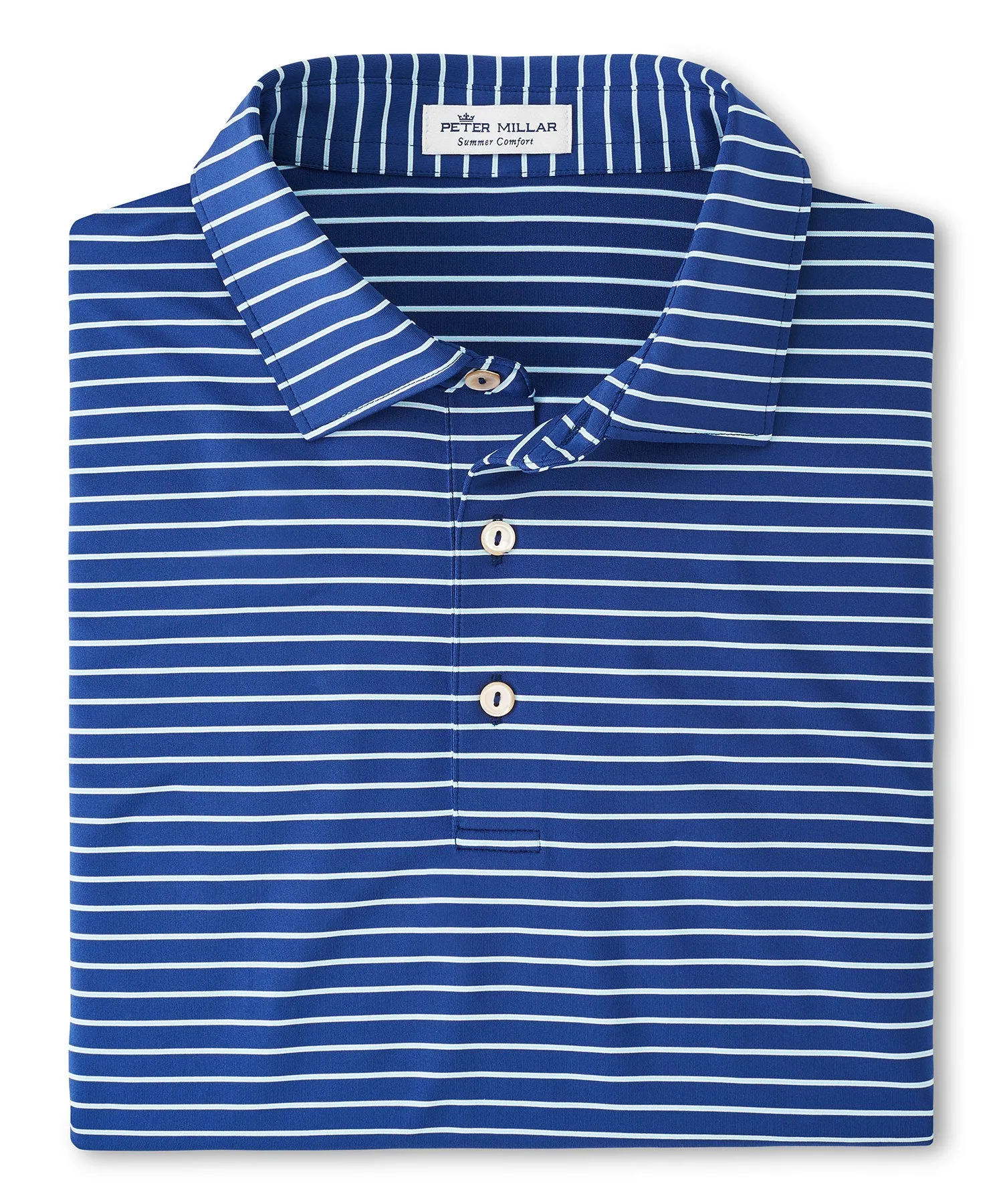 Peter Millar Drum Stripe Performance Polo Shirt