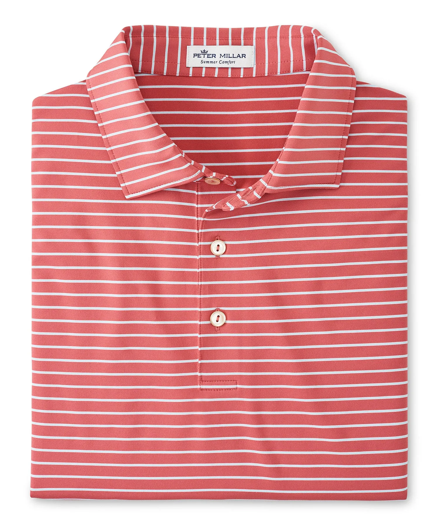 Peter Millar Drum Stripe Performance Polo Shirt