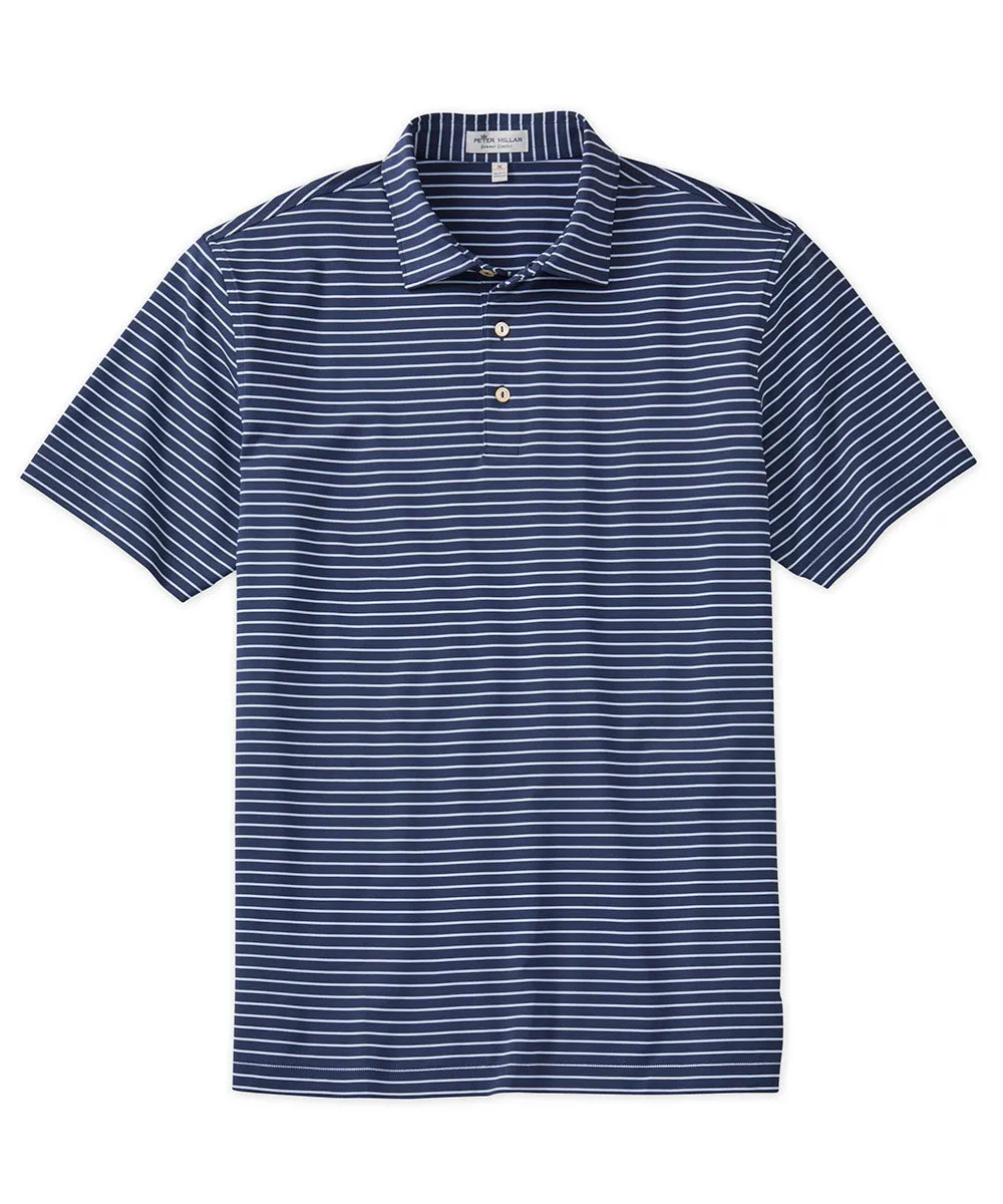 Peter Millar Drum Stripe Performance Polo Shirt