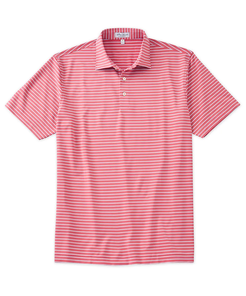 Peter Millar Drum Stripe Performance Polo Shirt