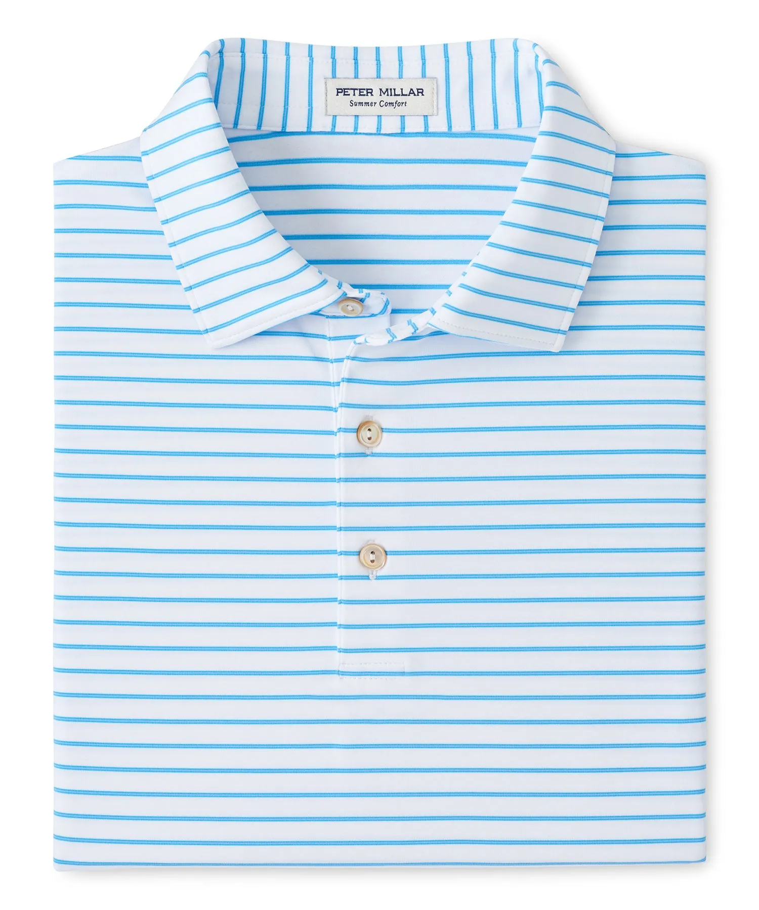 Peter Millar Drum Stripe Polo Shirt