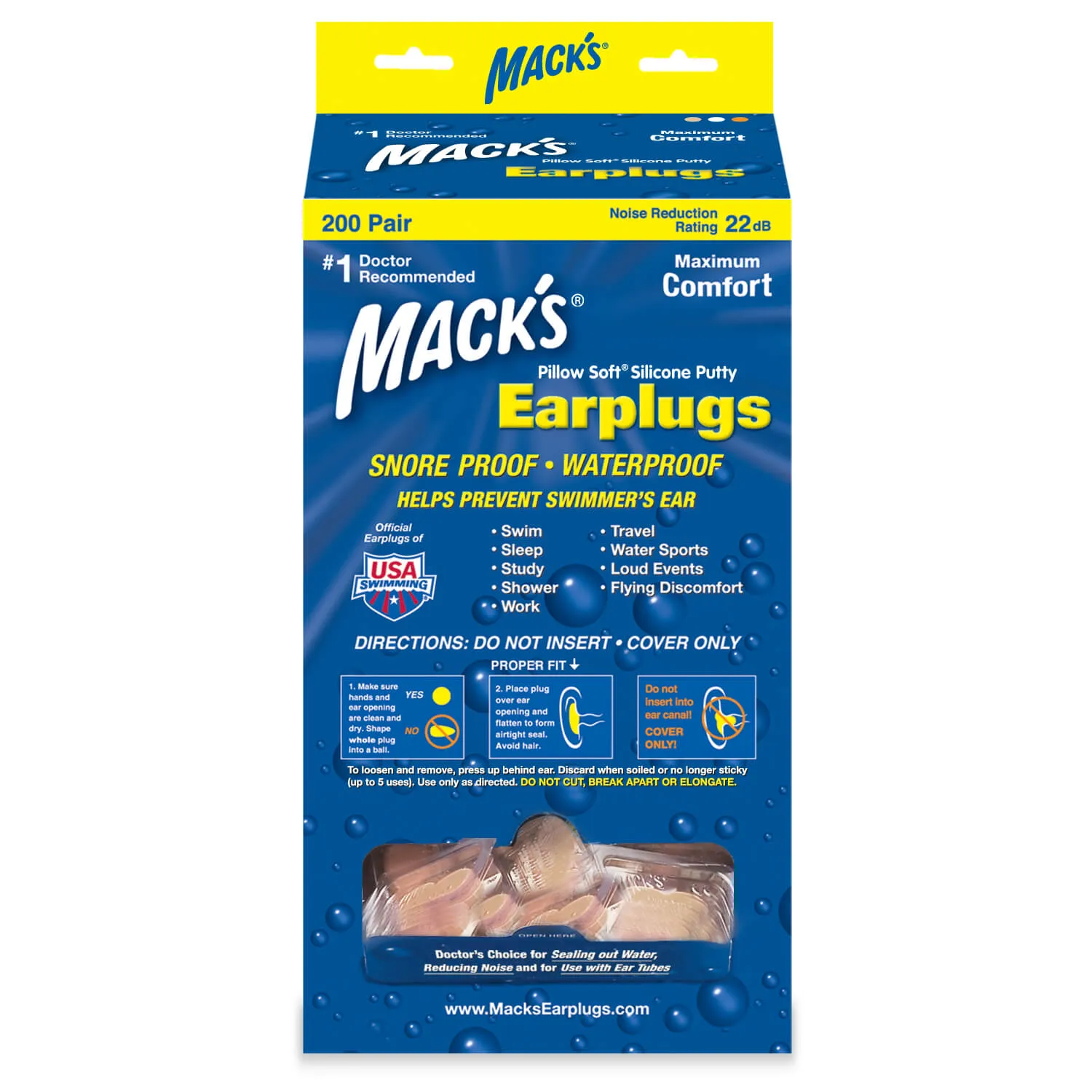 Pillow Soft®  Ear Plugs - Beige