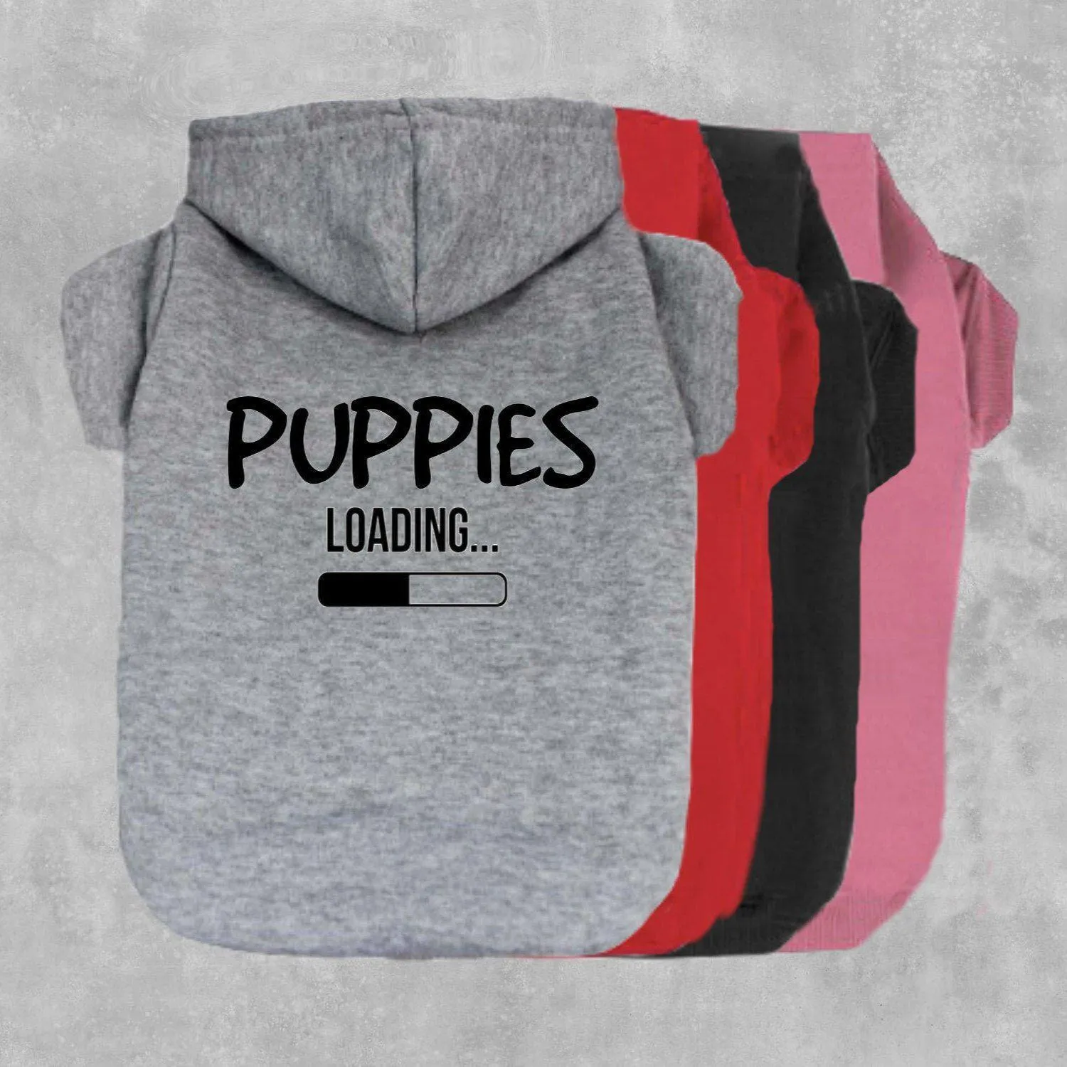 Puppies Loading Pet Hoodie