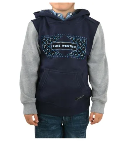 Pure Western Boys Oakville Pull Over Hoodie