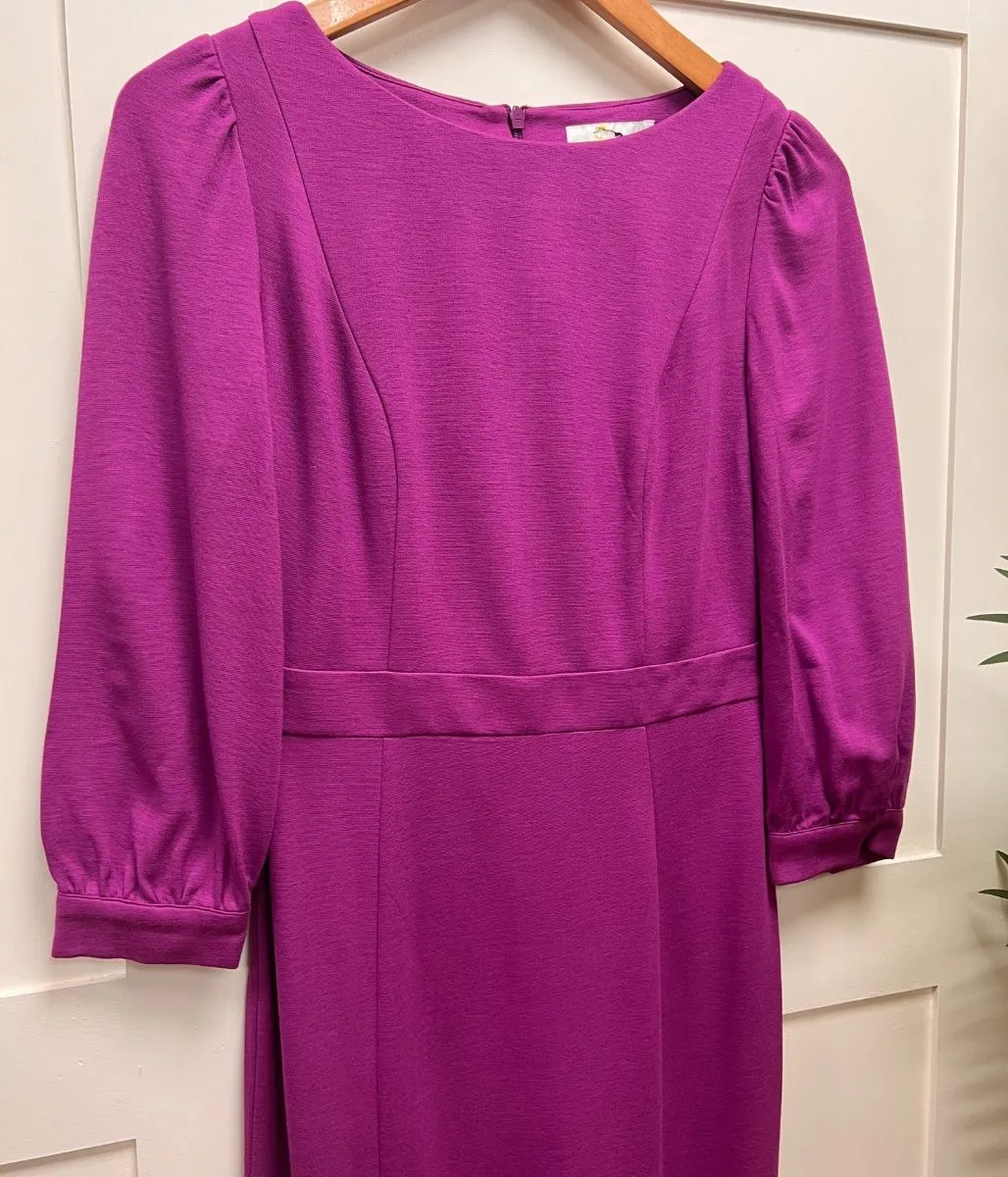 Purple Colette Pencil Dress