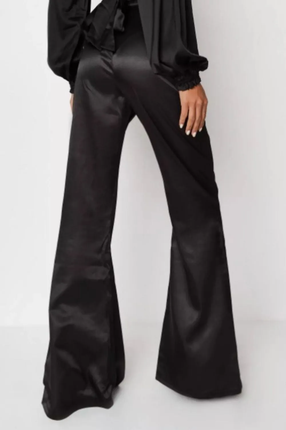 Silky Smart Slit Trouser